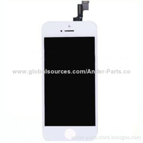 Genuine Mobile Phone LCD with Touch Screen Digitizer Assembly for iPhone 5S, Perfect Fit